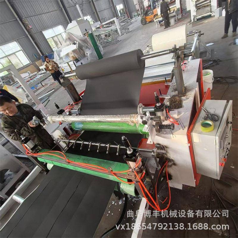 eva泡棉震防滑垫涂胶机 水性不干胶背胶机器设备 海绵复合机
