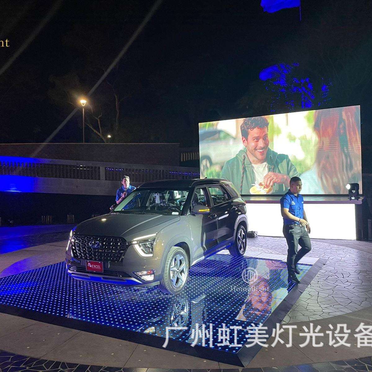 LED舞台地板灯像素数码地砖灯钢化玻璃地板砖舞台灯光厂家直销