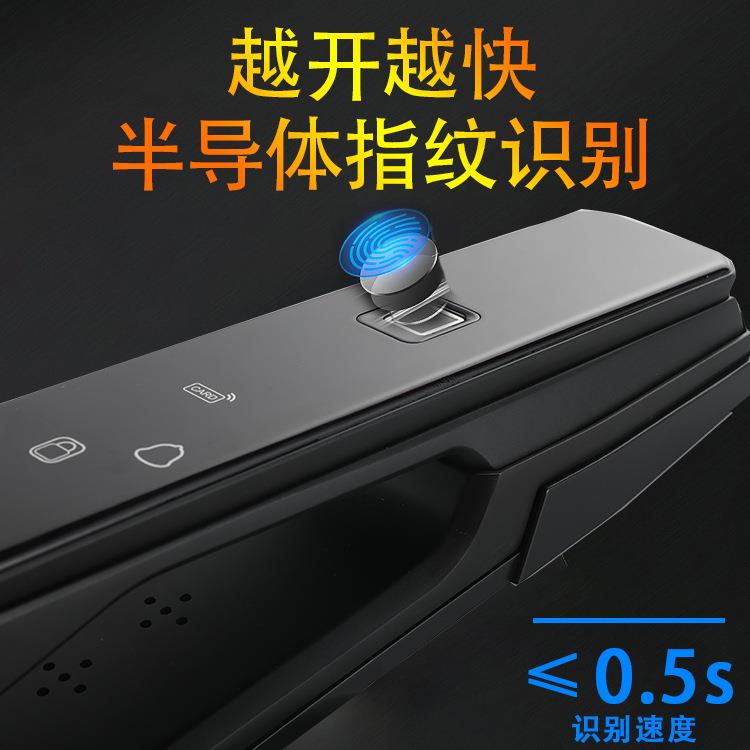 厂家货指家源具锁智能自动指P6纹密码纹锁防盗锁指纹安全门锁