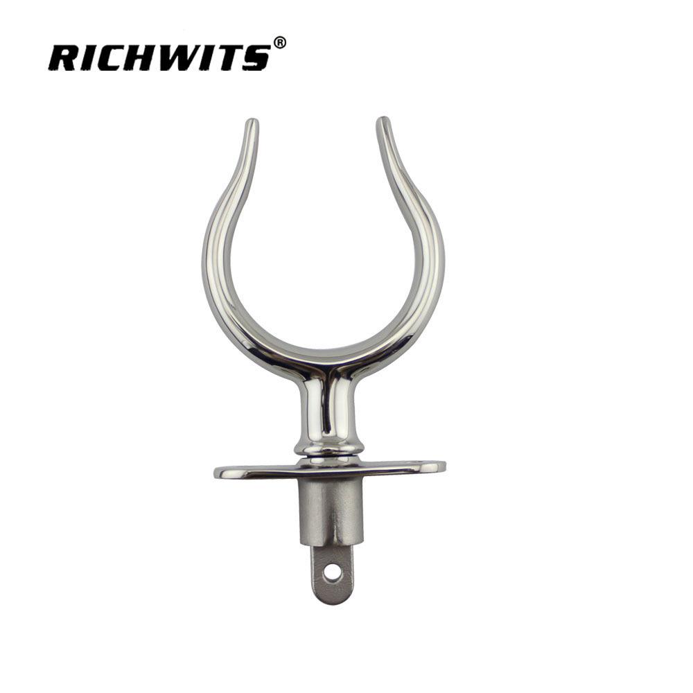 不锈钢316桨叉救生艇船桨Rowlock水上艇筏游艇划桨座