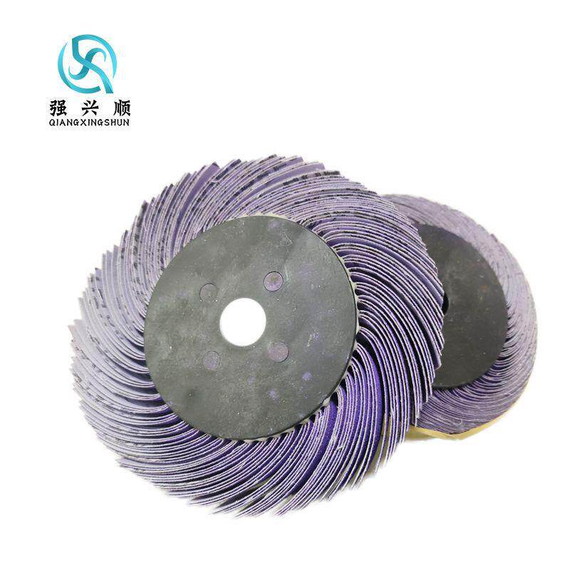 千丝百叶轮砂布丝轮抛光轮凹凸面异形打磨金属去毛刺抛光砂布丝轮