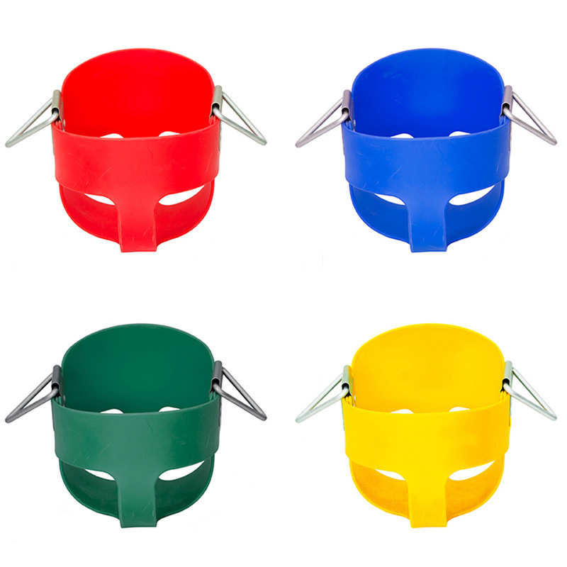 红房子儿童户外秋千 EVA全桶吊篮 婴幼儿秋千椅 宝宝秋千