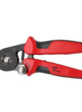 优利德拓利亚四边型自调式压接钳NP021002绝缘和非绝缘套管式端子