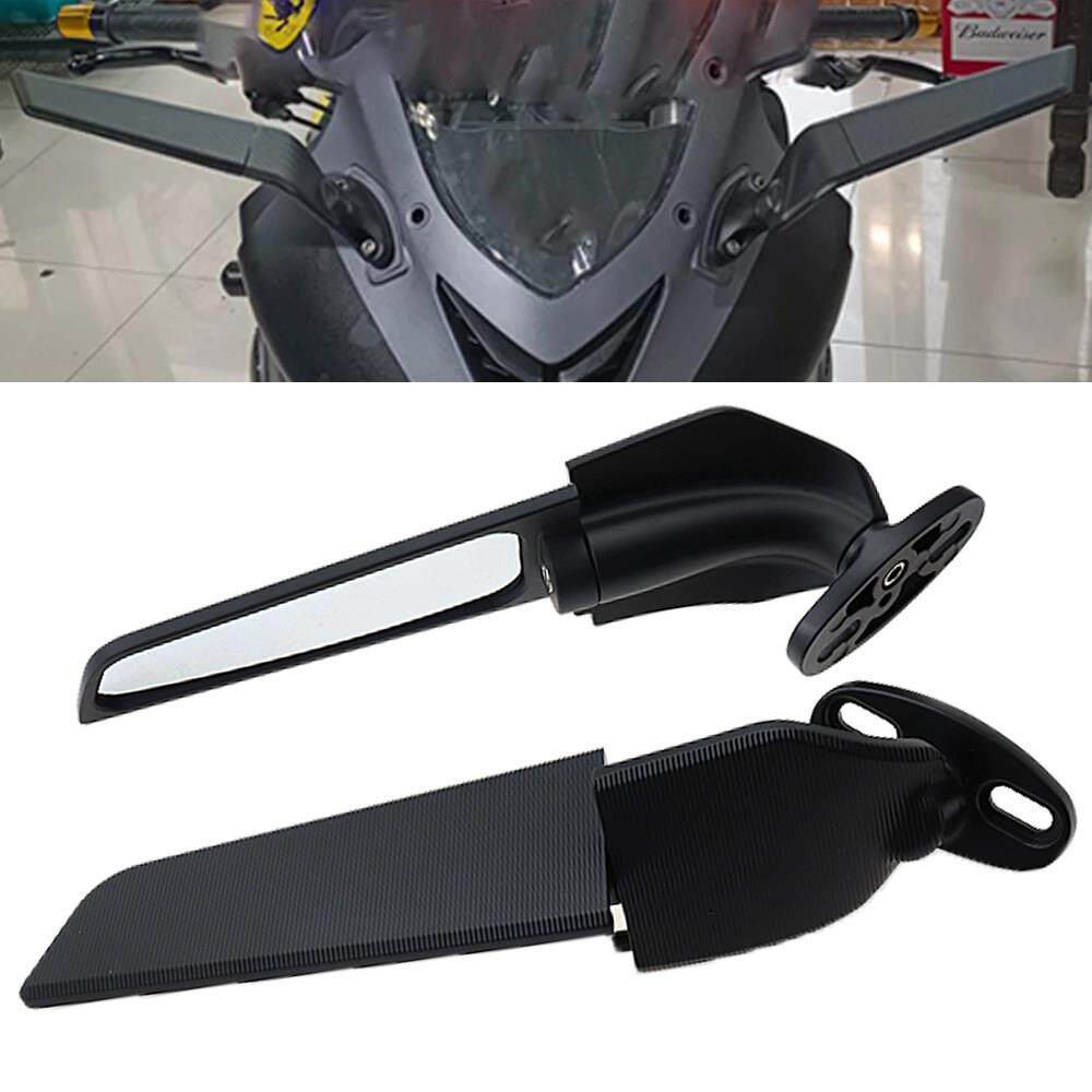 适用雅马哈摩托车 NMAX XMAX 155 R15 V3 改装大镜面定风翼后视镜