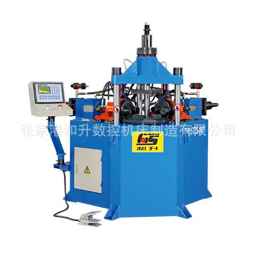 TM-15T2S90°管端成型机不锈钢圆管方管管端成型设备