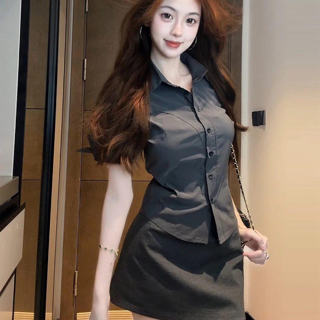 夜总店性感连衣裙减龄女装小个子空姐制服柔式养生足疗技师工作服
