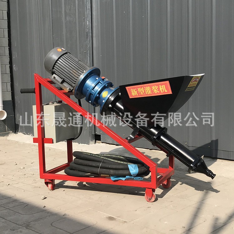 电动高压门机窗灌缝防水ST-100盗门泥砂浆灌机浆多功能防水填缝注