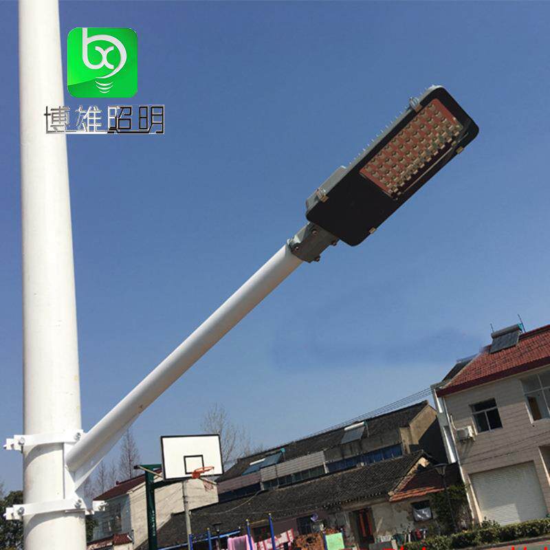 吸led挑臂路灯灯头道户路JTD灯新农村太阳能抱外防水墙壁电线杆箍