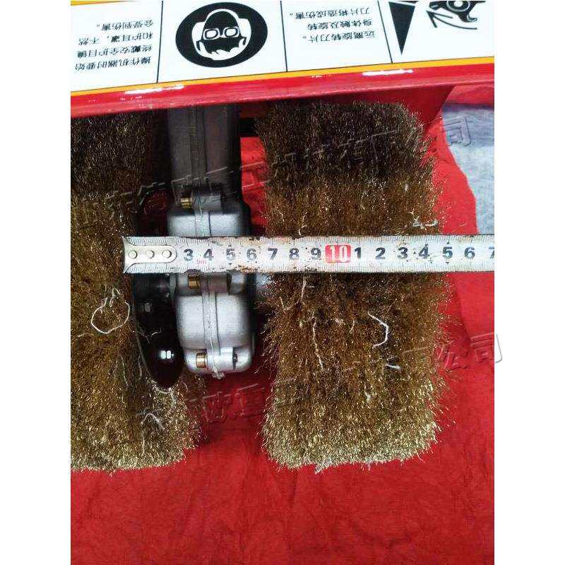 手持式彩钢瓦抛光机 生锈铁板翻新除锈机 工地脚手架钢管除锈设备