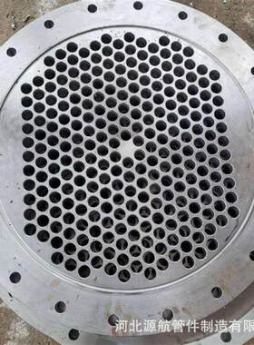 不锈碳钢碳钢法兰管板 高15-3000度钢管板折流板压力容器 换热精