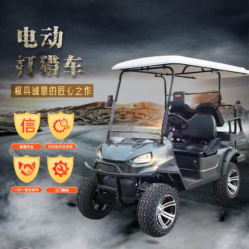 电动高尔夫球车景区旅游游览物业巡逻电动观光车高尔夫球车捡球车