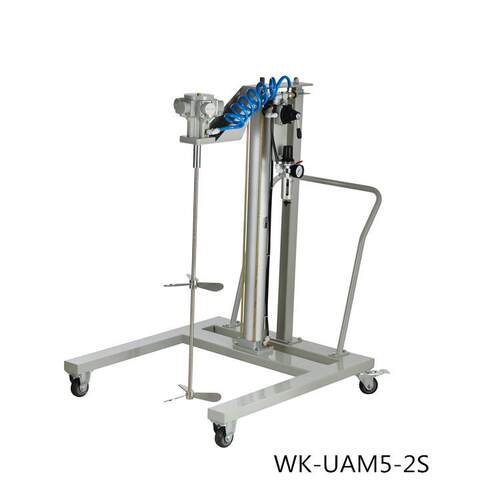 WOLF KING气动搅拌机台湾狼王5加仑油漆涂料搅拌器50加仑大搅拌机