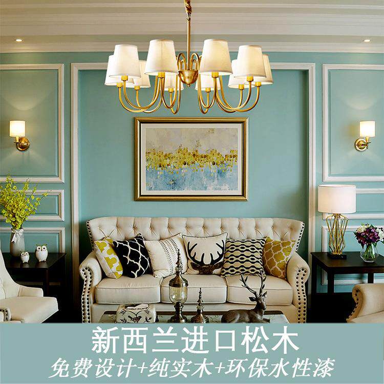 电视背景墙边框装饰条原木非石膏线条欧式实木造型地板木地板轻奢