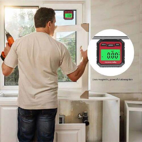 Digital Angle Finder & Electronic Level 3-In-1 Digital