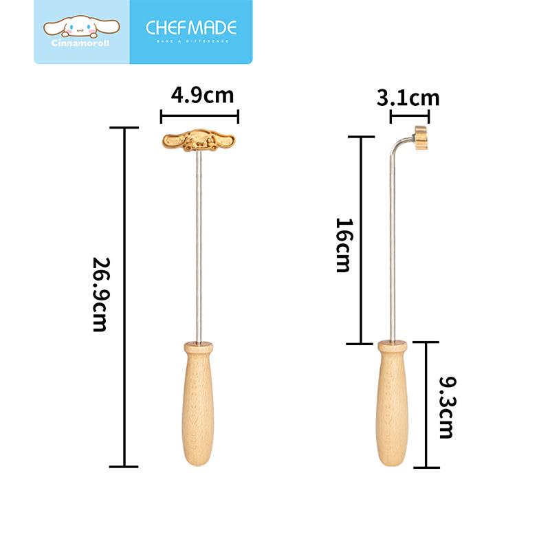 学厨L玉桂狗火C烧铜模焙印烘GPX章古1早蛋糕烙印模具馒头烫印号烙