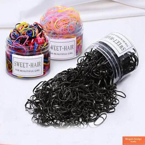 multicolor headband female child cute rubber band hair rope