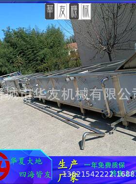 香椿芽加工设备大型蕨菜漂烫杀青机全自动不锈钢预煮漂烫机