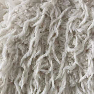 厂家批发秋冬季 面料 印花布料家纺时装 长毛绒灰色面料羽妃绒服装