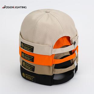 瓜皮帽夏季帽子男地主帽太阳帽流氓寸头帽女地痞帽痞子夏天无檐M