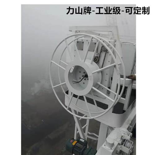 海洋工程船用电缆卷筒全自动卷管器200米油管高压卷盘hosereel