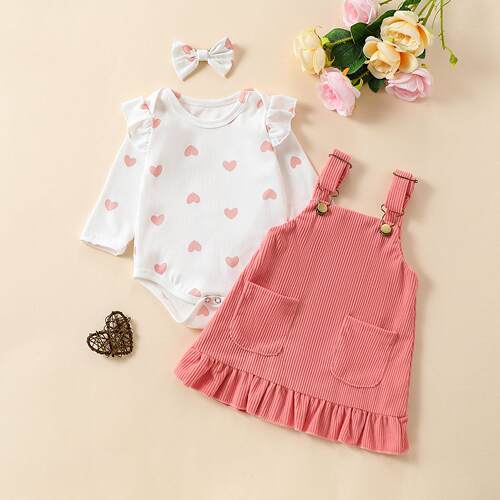 Infant Baby Clothing Girl Outfit Toddler Girls Clothes Flora