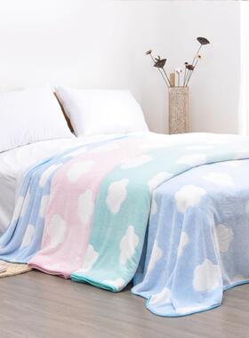 珊瑚毛毯办公AKX310室午睡休午沙发绒毯空调盖毯披肩毯子卡通小毛