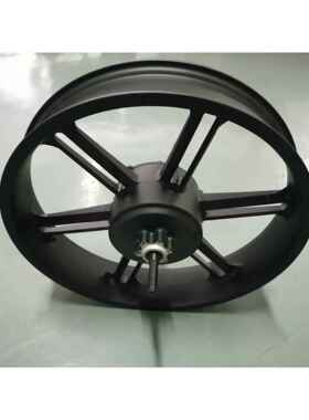 1020寸合M金一体轮雪地电机镁Q车H-SY3-500(20)锂电自行车轮毂电