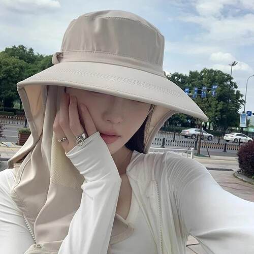 Summer Outdoor Face Mask - Full Protection Sunscreen Mask, B