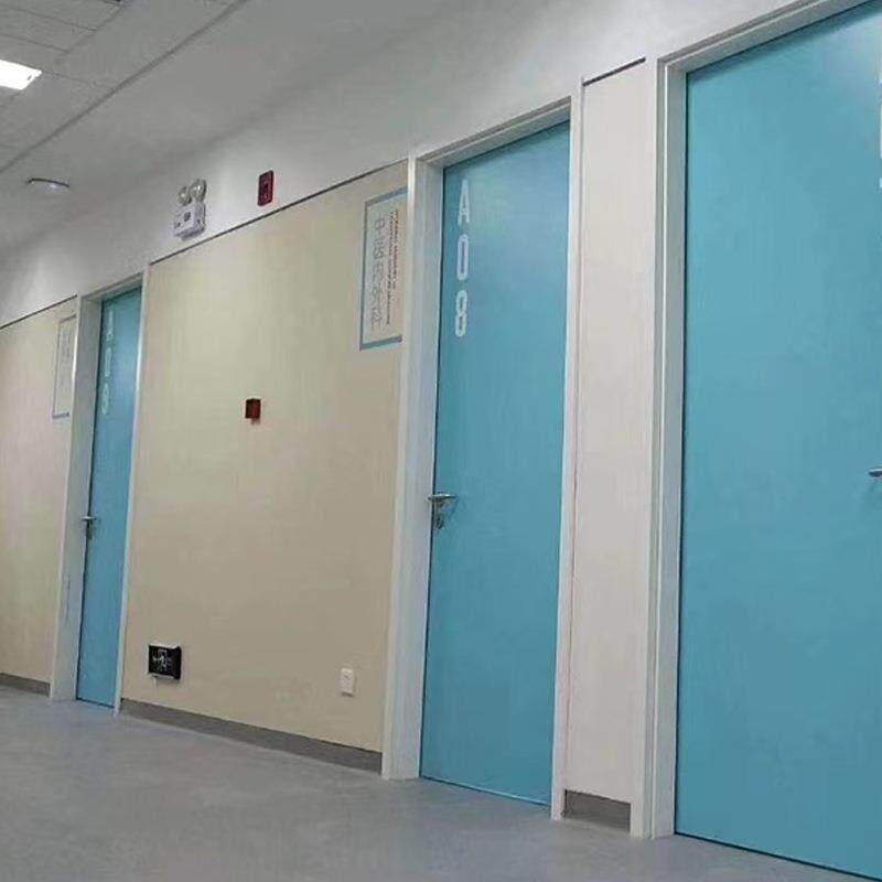 钢质防火门病房楼梯逃生门单双开钢制洁净门带玻璃防火门 现货