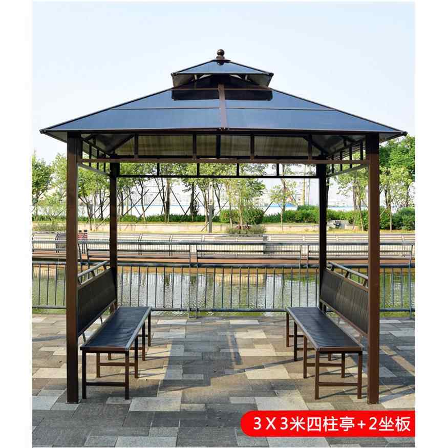 台户外凉亭别家墅庭院672家子用小木屋茶水亭农乐休闲亭室外露遮