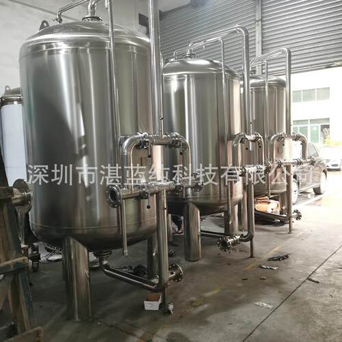 农改水一体化过滤设备农村净化水锰砂过滤器农改水石英砂过滤器