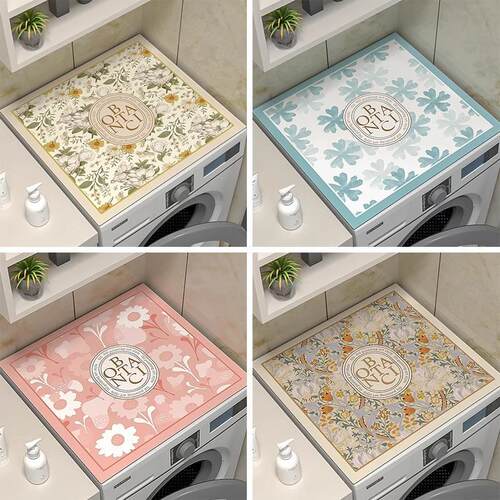 Rolling washing machine lid cushion, countertop protective p