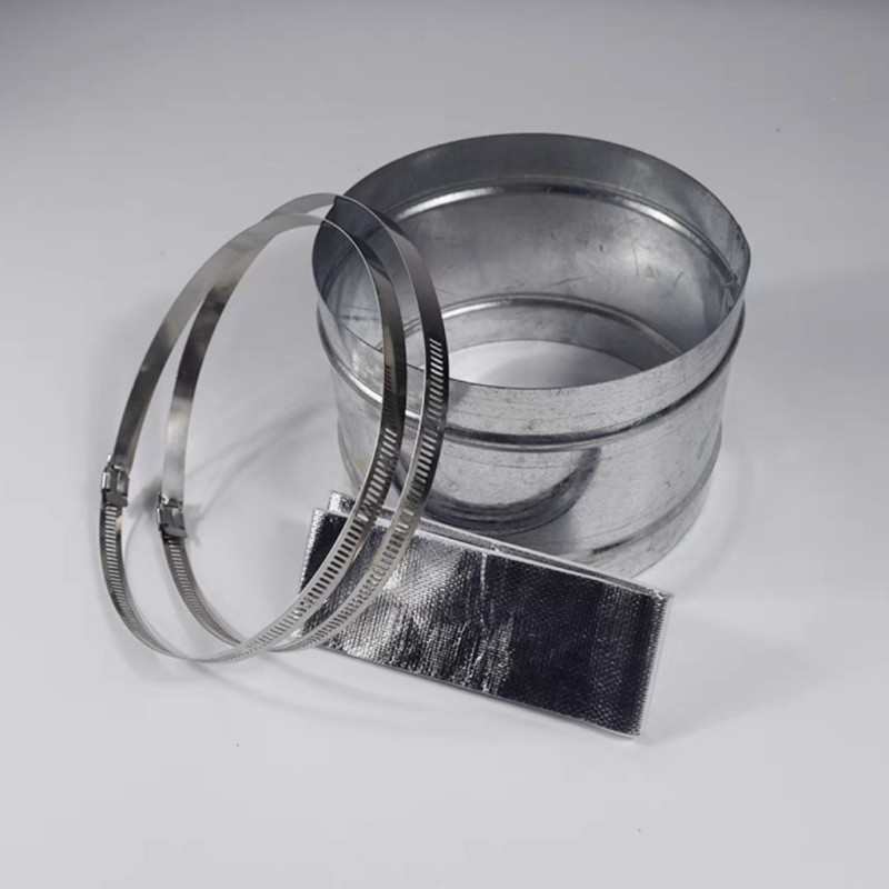 通风接纯配内接头接口白铁皮软管风管铝加长排连接烟管直通管道