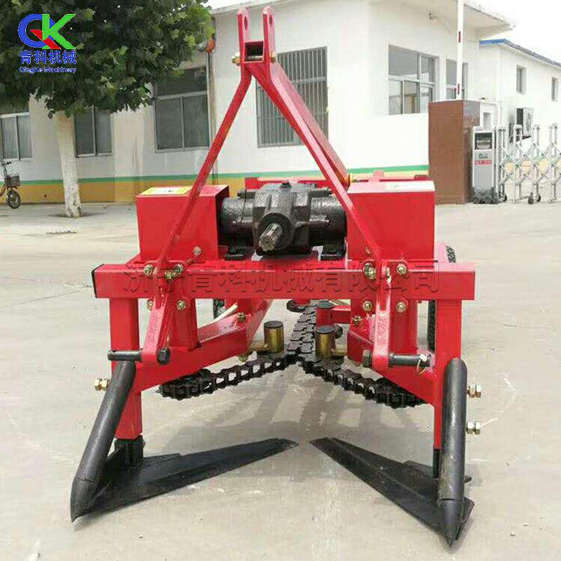 牵引式花生收获设备 拖拉机花生收割采摘机 农作物花生收果设备