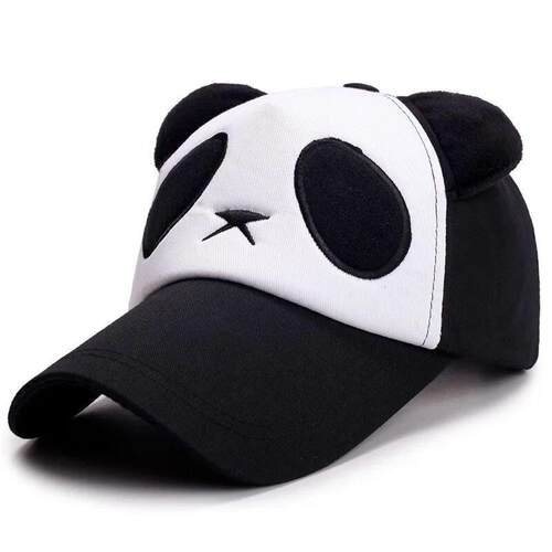 Summer Cute Panda Baseball Caps For Men Women Cotton Hip Hop