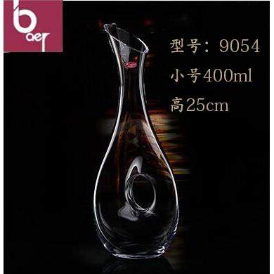 高档Baer/贝尔手工铅器水晶牛玻璃 红酒醒酒 分酒杯倒酒壶无酒具