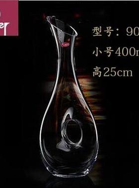 高档Baer/贝尔手工铅器水晶牛玻璃 红酒醒酒 分酒杯倒酒壶无酒具