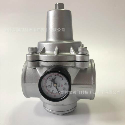 管道自来水减压阀稳压阀可调式YZ11X-16P不锈钢支管减压阀4分6分