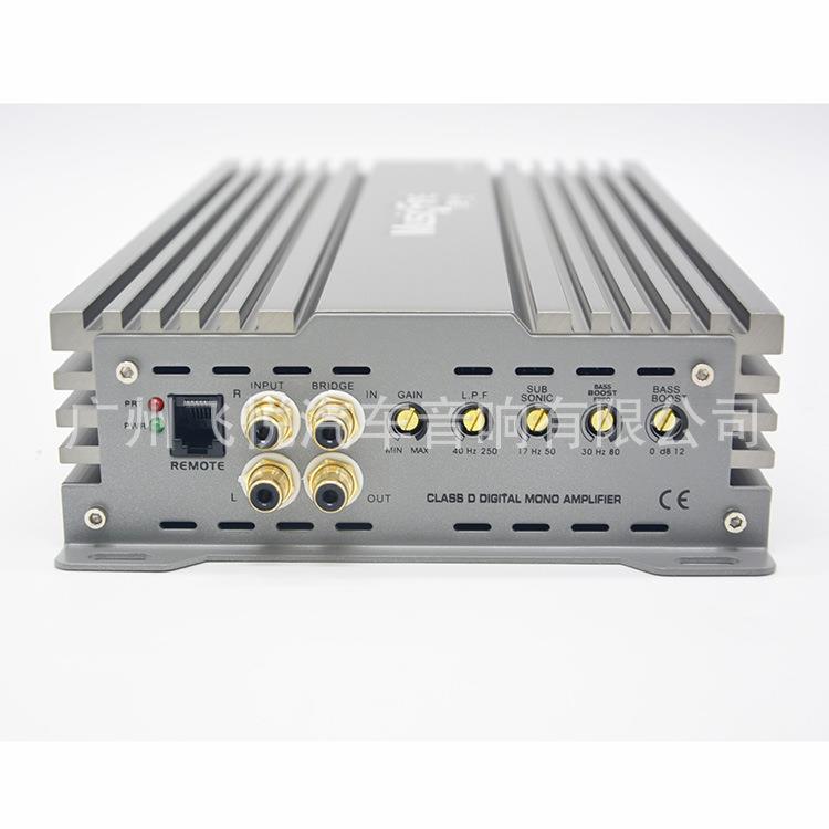 声火汽车音响功放单路功放 车载车音响改装12V D类数字功率扩大器