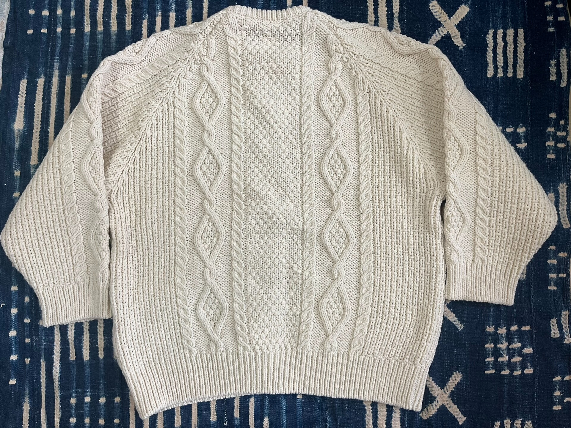 VISVIM 20AW BOLLARD CREW KNIT — front