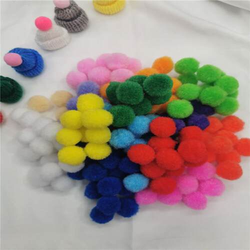 【金葱毛球】厂家现货 丙纶毛球 幼儿园DIY绒球用品1-3cm现货