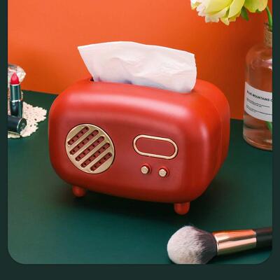 Multi-color cute girl design tissue box, creative napkin hol