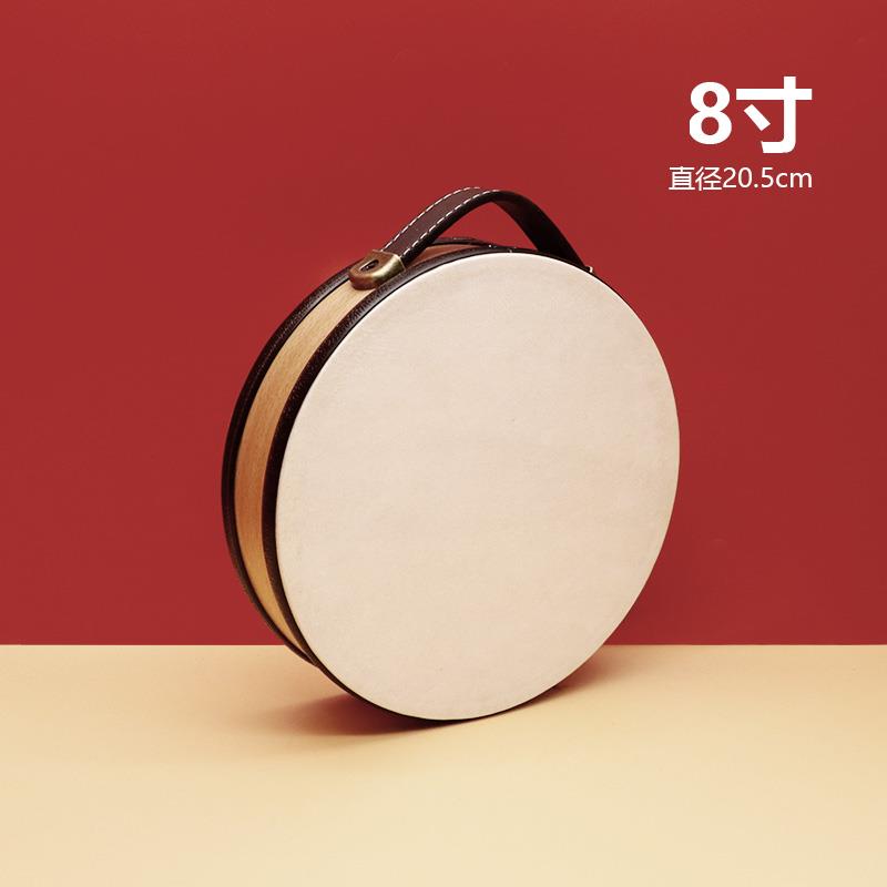 高档双鼓面羊皮手鼓幼儿园奥铃尔鼓夫打击乐器老师新疆舞蹈考级手
