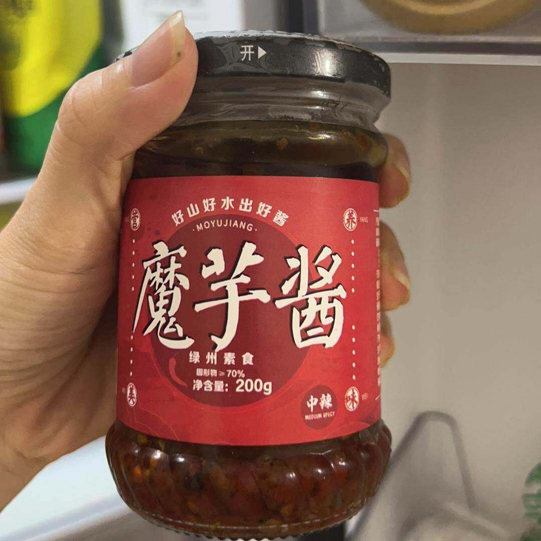 新三祇恐龙河源魔芋酱学生拌饭拌面酱下饭酱香辣酱火锅烧烤美味瓶