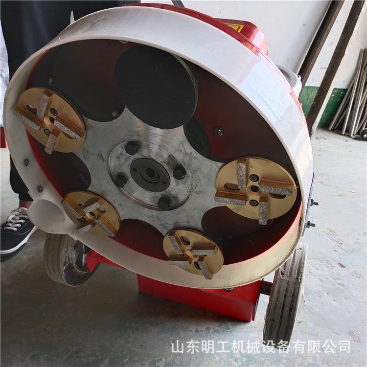 地面打磨机220伏 电动手推式地坪漆打磨机 400型环氧地坪研磨机