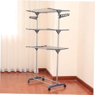 fold laundry garment clothes hanger rack dryer 衣架 drying