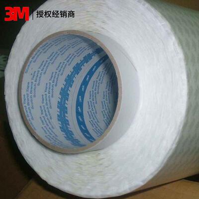 3M6408双面胶带 耐高温防水透明强粘无纺布基材工业胶带厂家