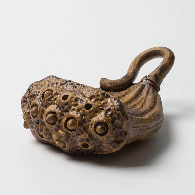 正品茶纯 手工紫砂宠摆件 莲蓬茶宠陶瓷功夫茶具茶席件茶玩摆茶道