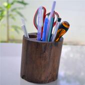 正品 诗玛哈泰国特色工艺品筒实摆件办公笔创意礼艺品术收纳木盒手