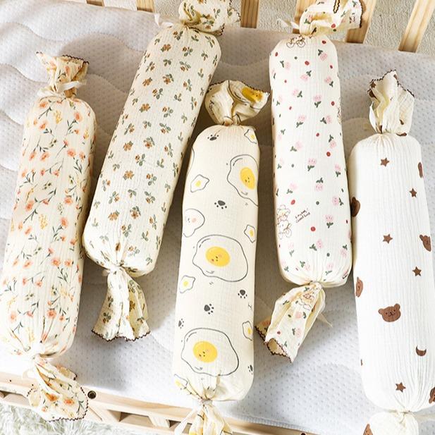 婴儿枕头枕头圆柱糖果批发枕芯